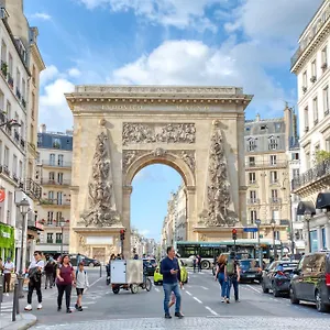 Apartment Elegant Triplex In - Ideal For 10 - Aircon, Paris